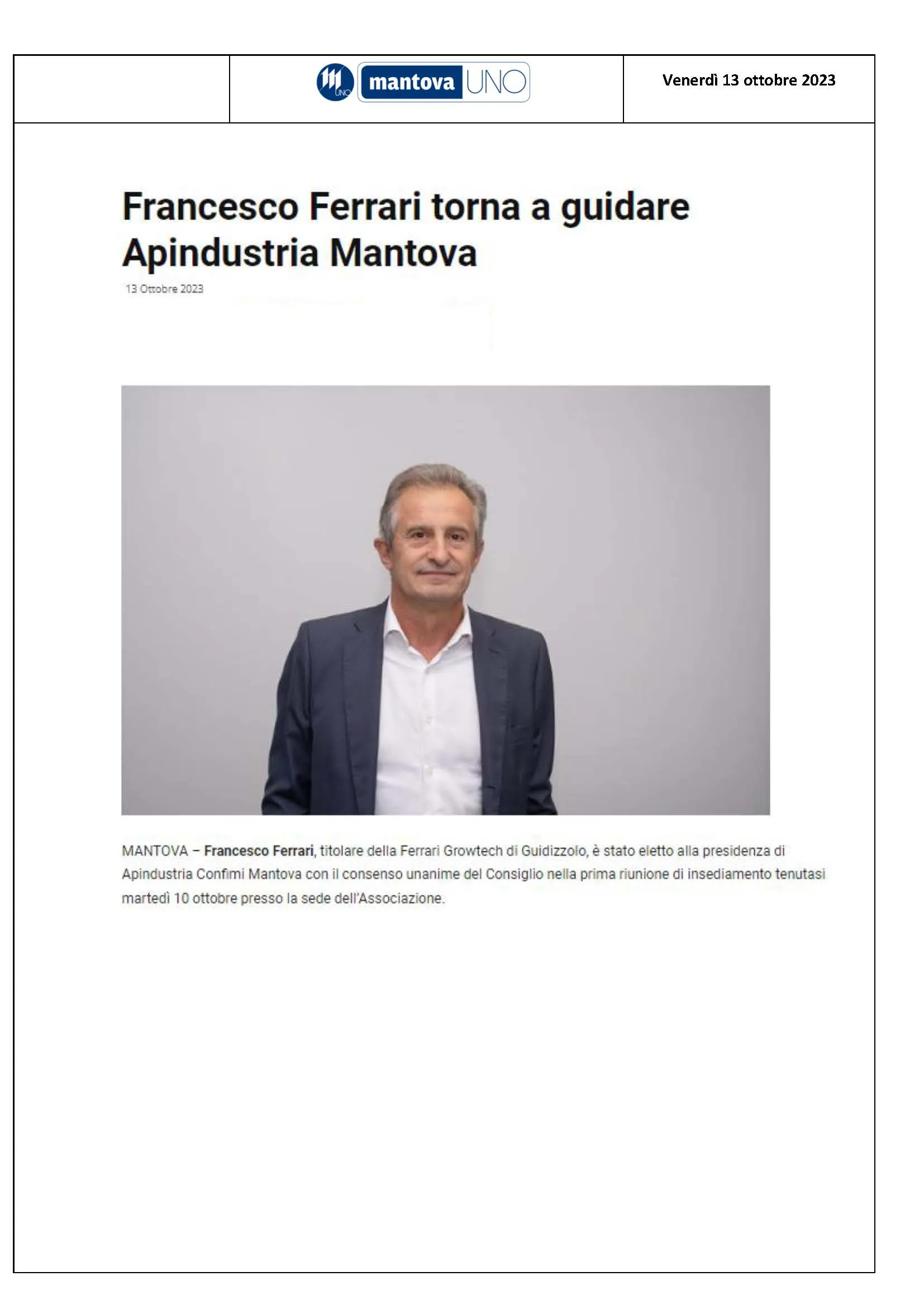 92 MANTOVA UNO 13 10 2023