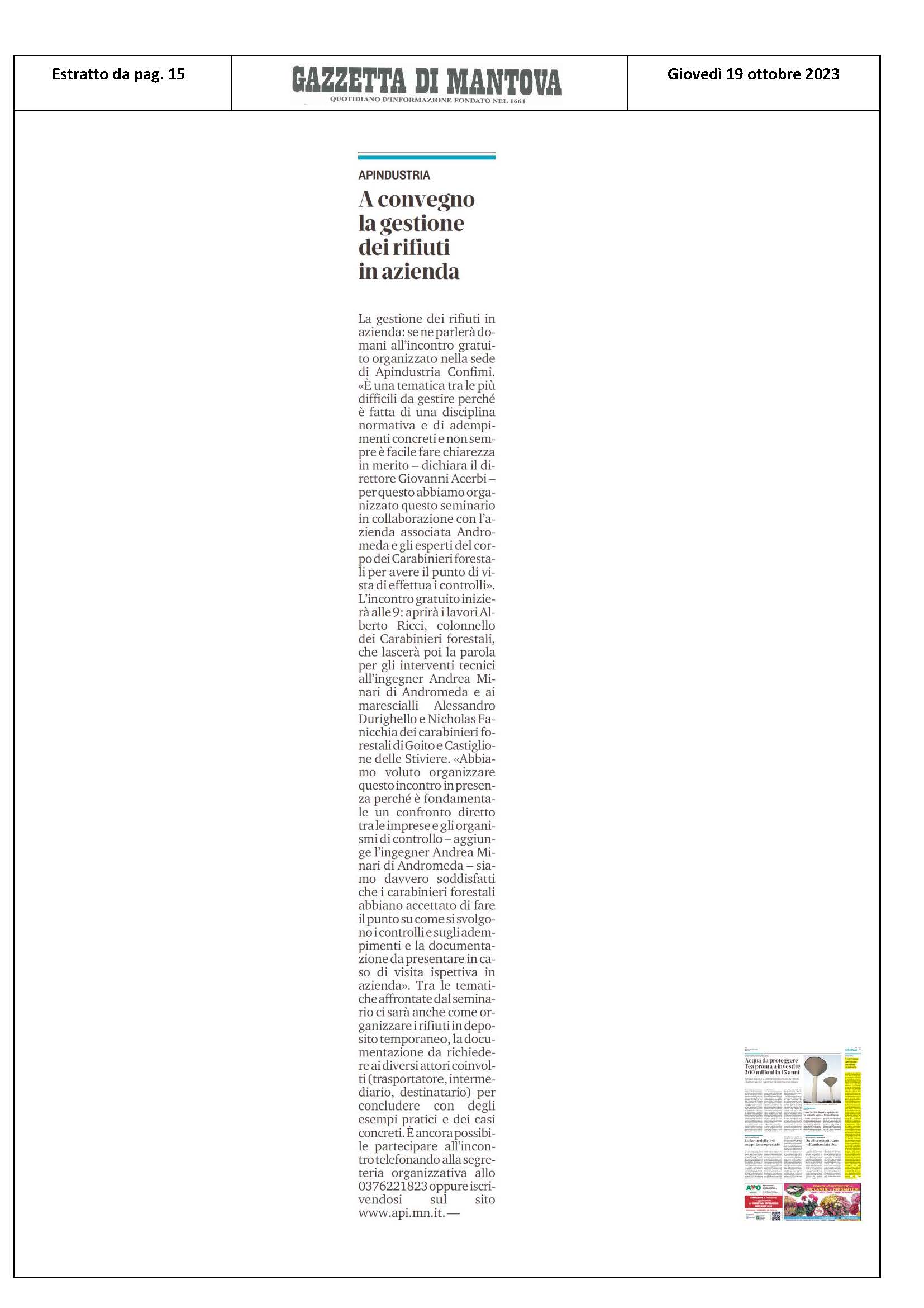 xx GDM protocollo dintesa ats apindustria 18 10 2023 pag 17 Pagina 1