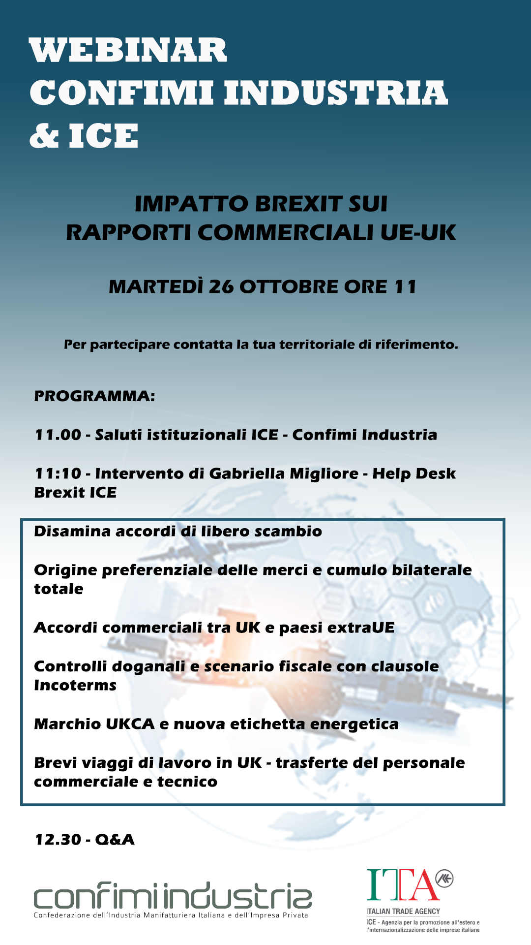Evento ICE Confimi Industria 26 ottobre 2021