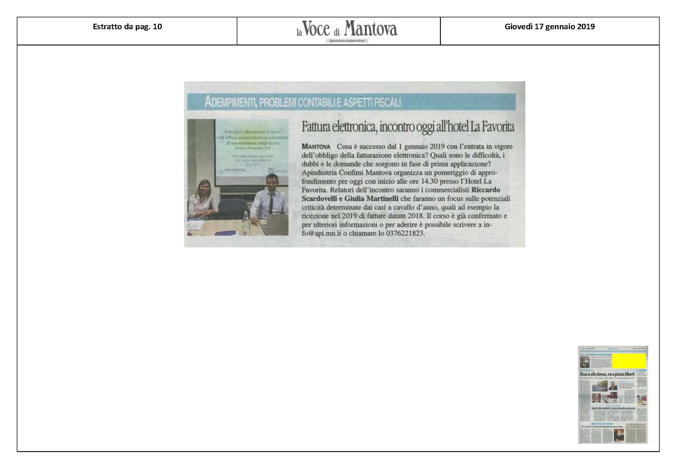 05 VDM INCONTRO FATTURAZ ELETTR 17 01 19 P10