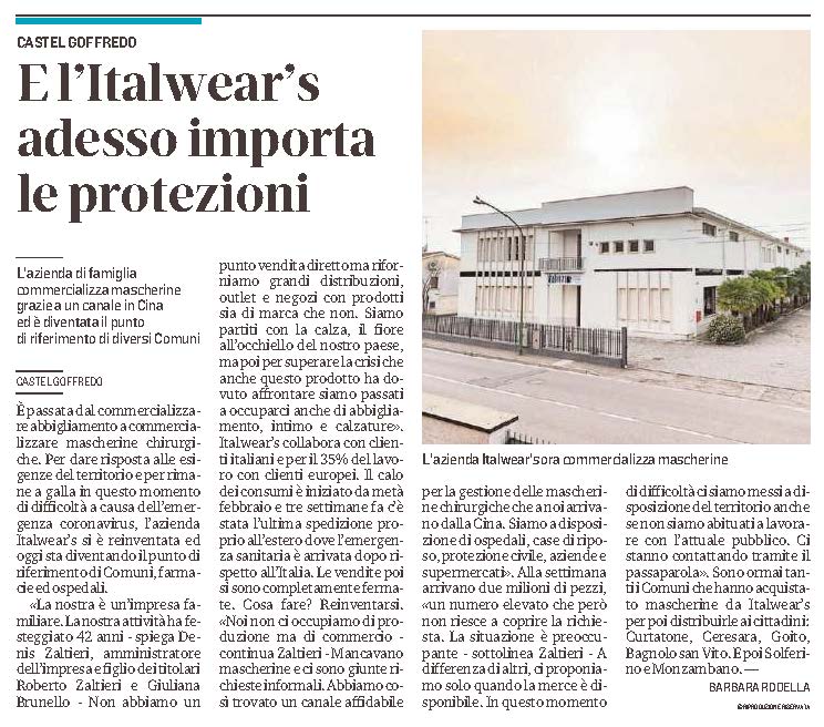 articolo specifico GDM ITALWEAR 02 04 20 P13