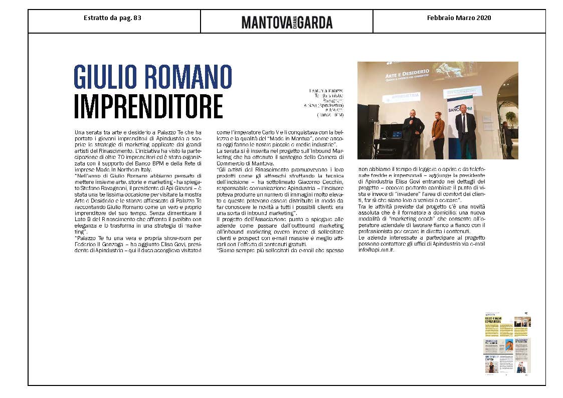 30 MCG FEB MAR GIULIO ROMANO P83