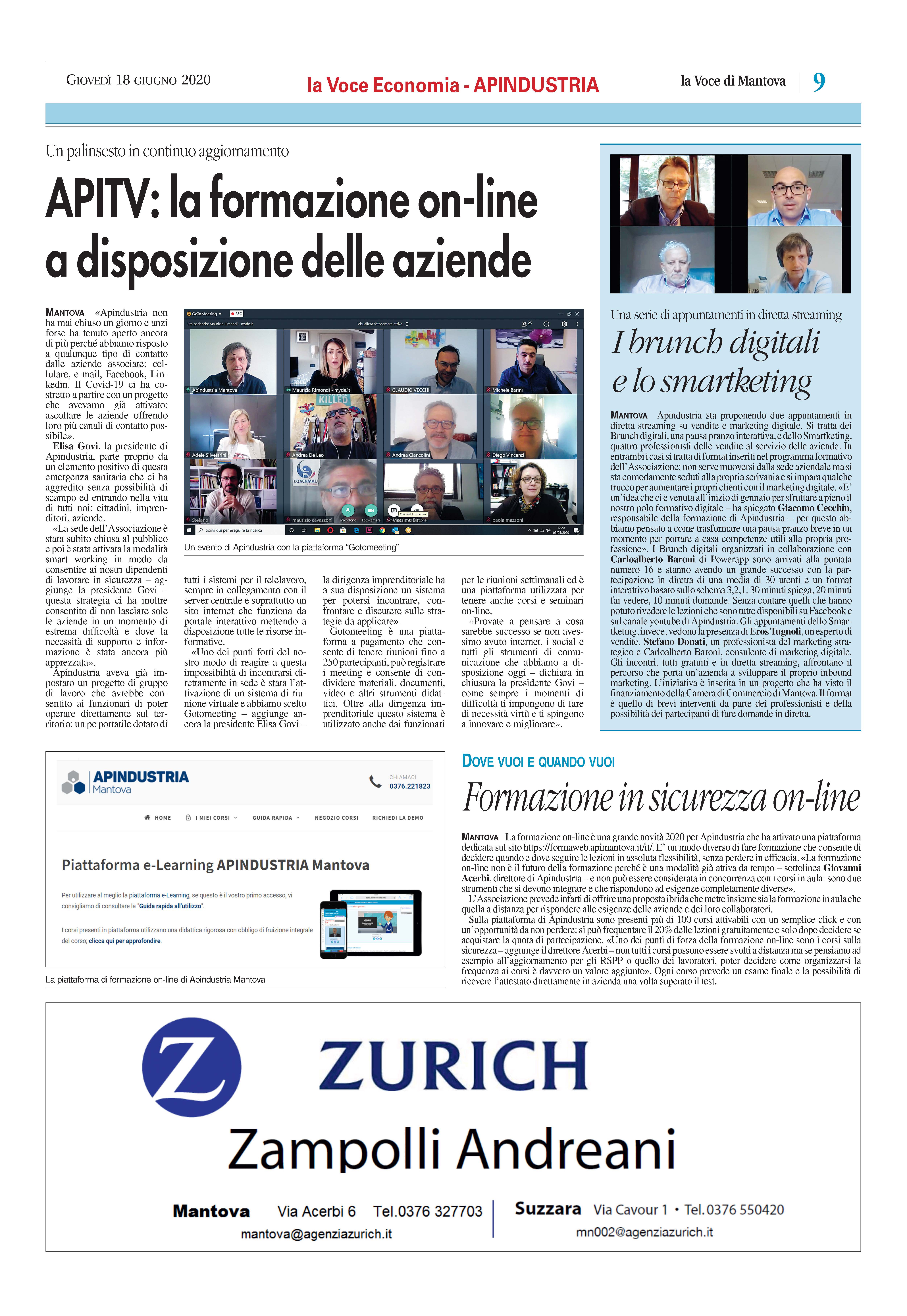 voce di Mantova giugno 2020